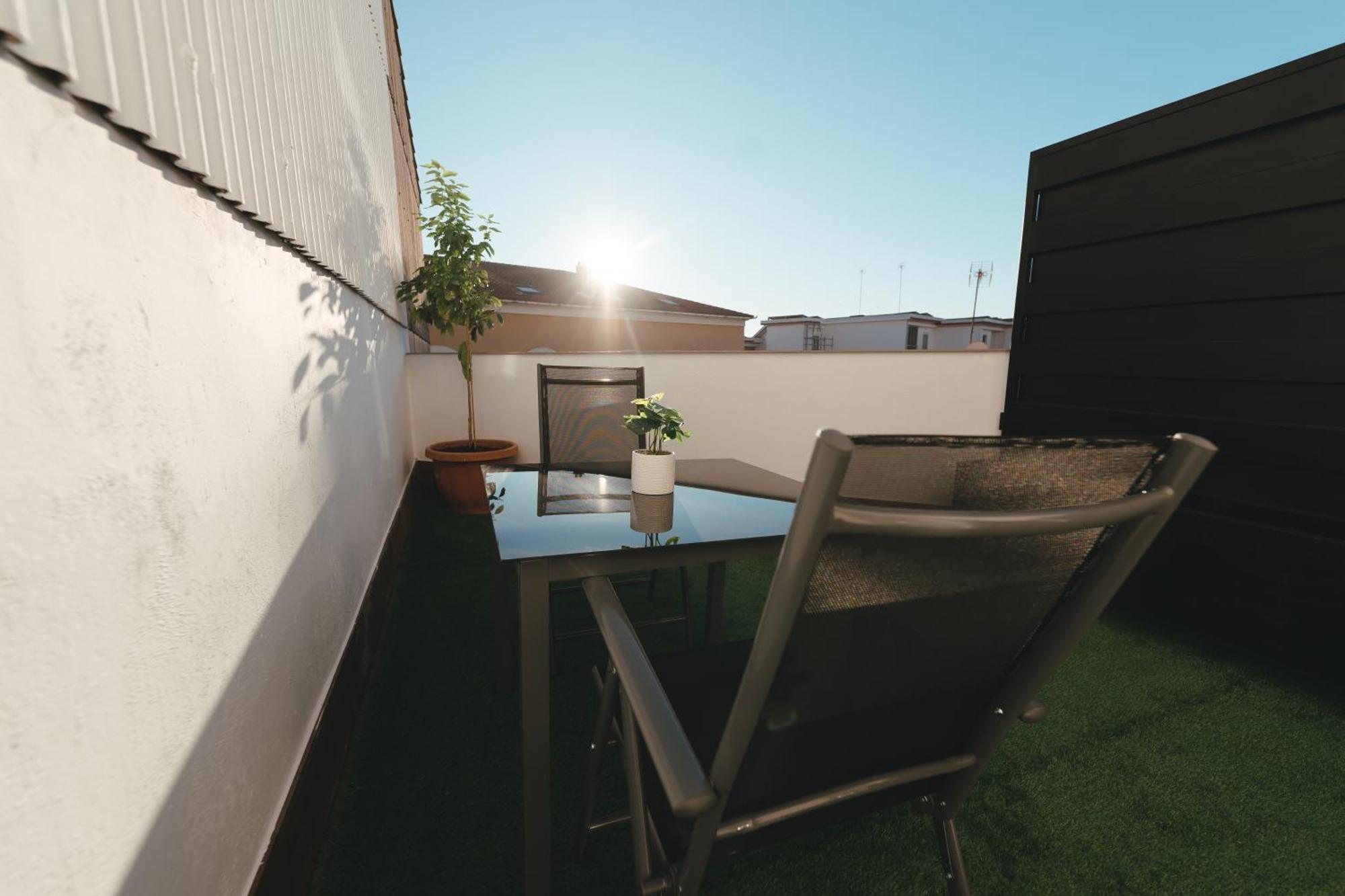 Macarena Suites Caces Εξωτερικό φωτογραφία